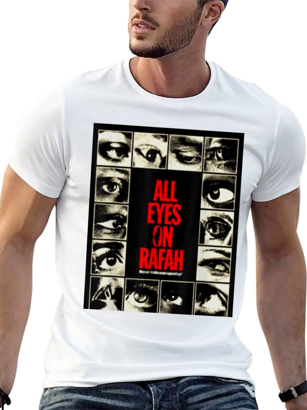 All Eyes On Rafah Graphic T-Shirt