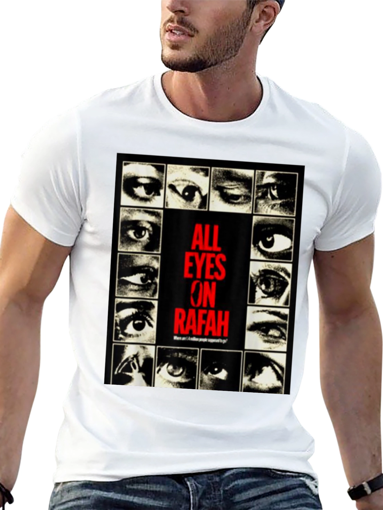 All Eyes On Rafah Graphic T-Shirt