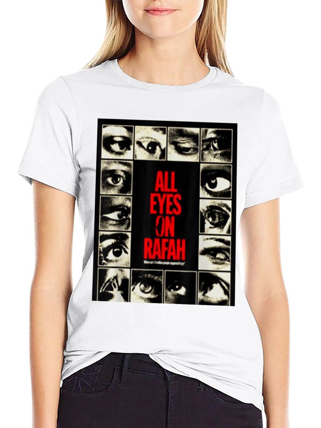 All Eyes On Rafah Graphic T-Shirt