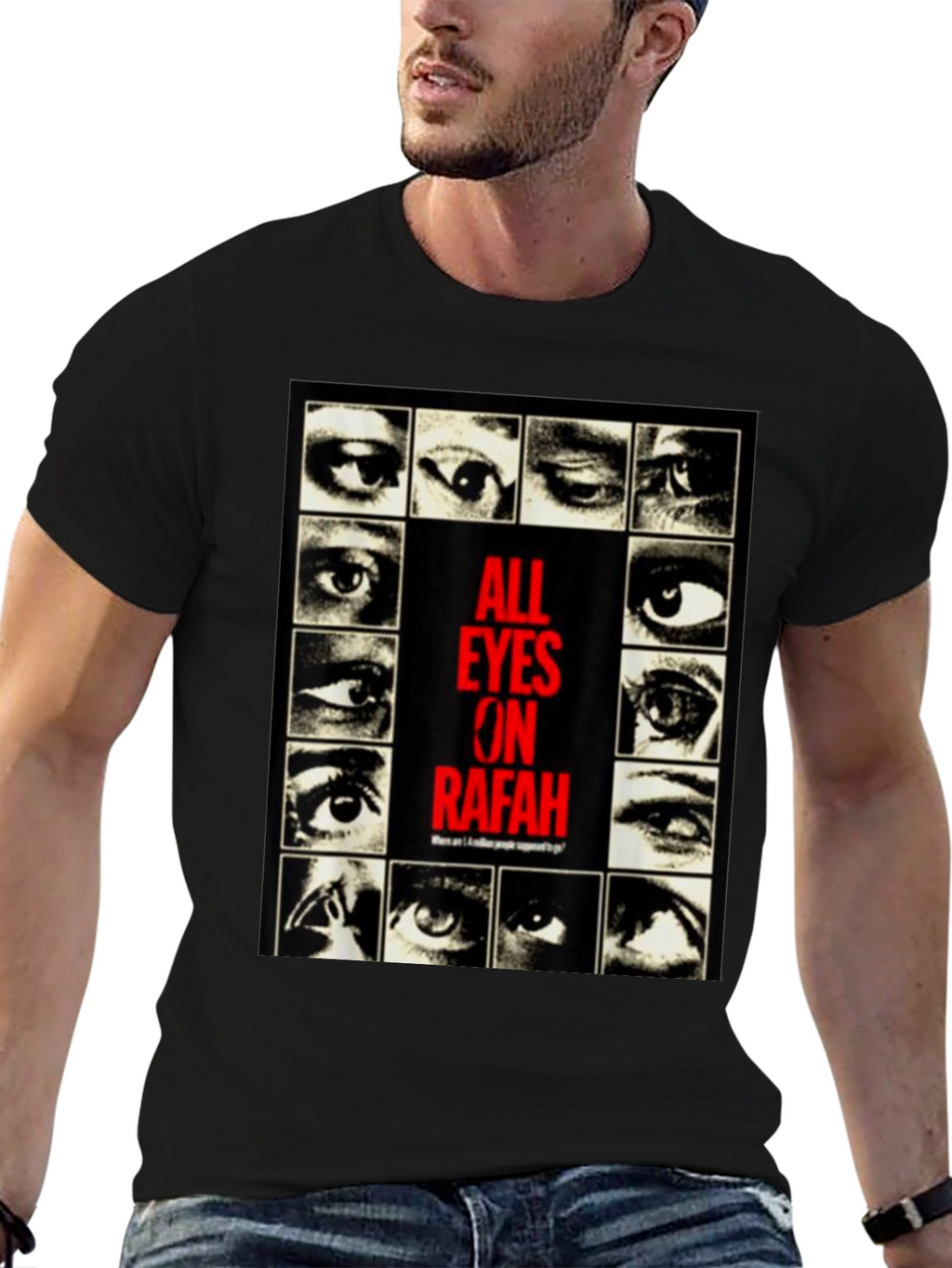 All Eyes On Rafah Graphic T-Shirt