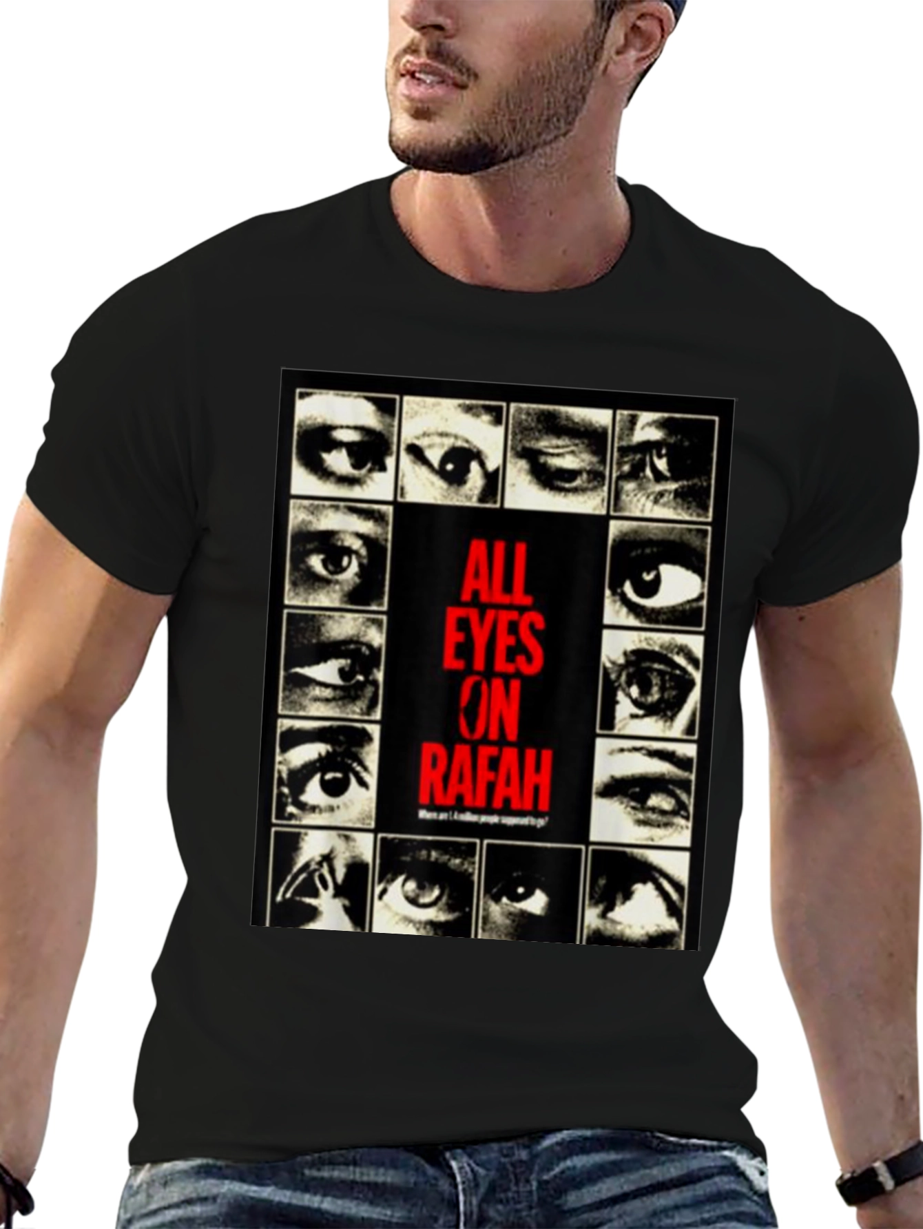 All Eyes On Rafah Graphic T-Shirt