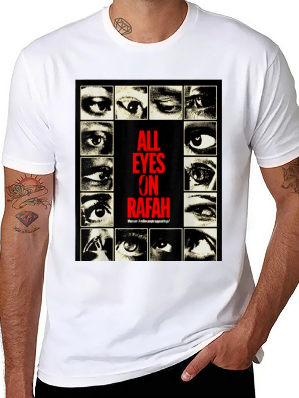 All Eyes On Rafah Graphic T-Shirt