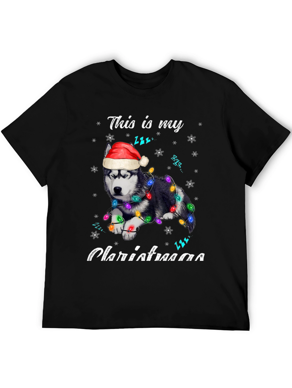 Christmas Husky T-Shirt