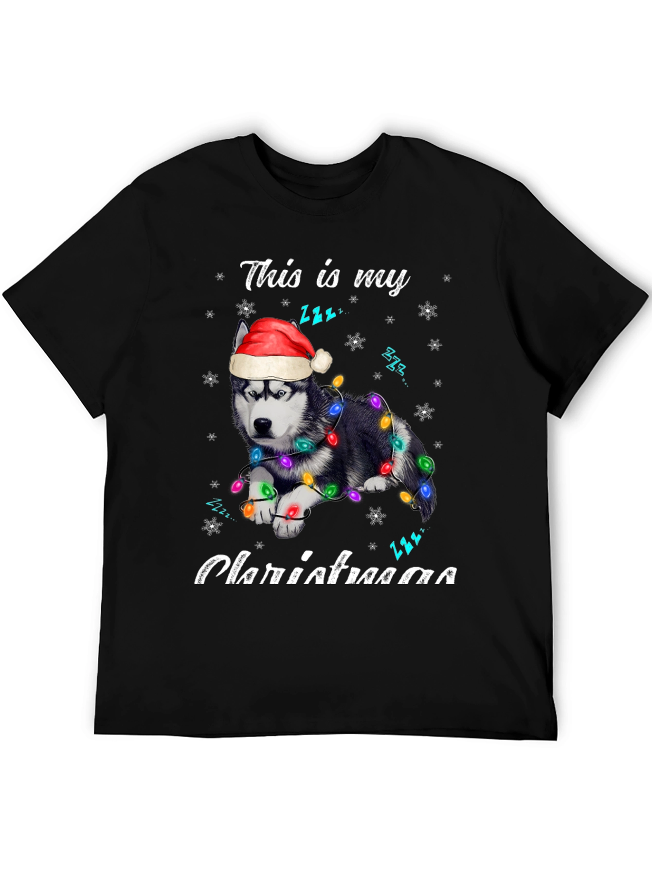 Christmas Husky T-Shirt