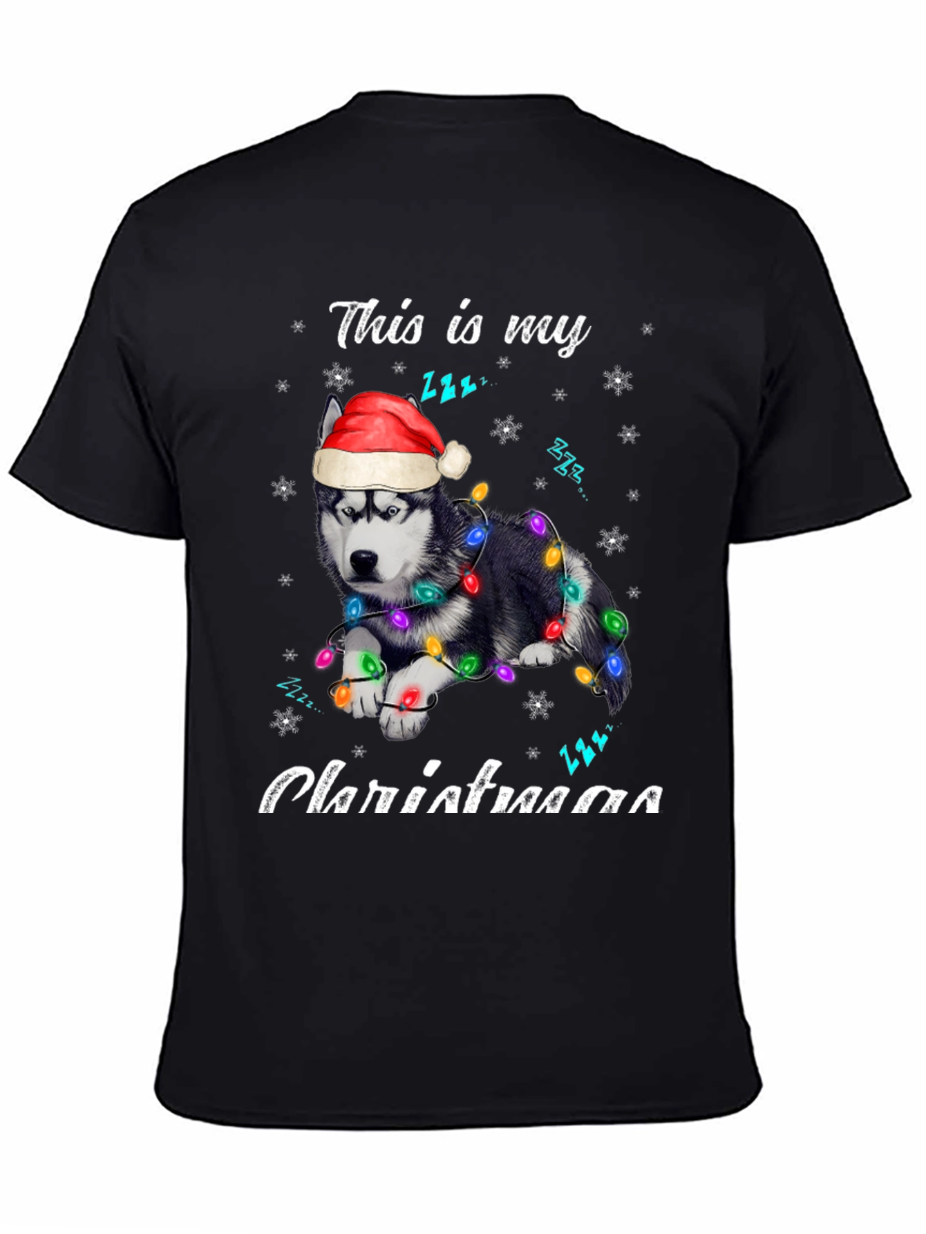 Christmas Husky T-Shirt