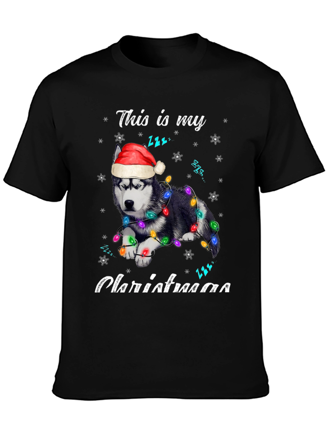 Christmas Husky T-Shirt