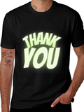 Thank You Graphic T-Shirt - Casual Comfort