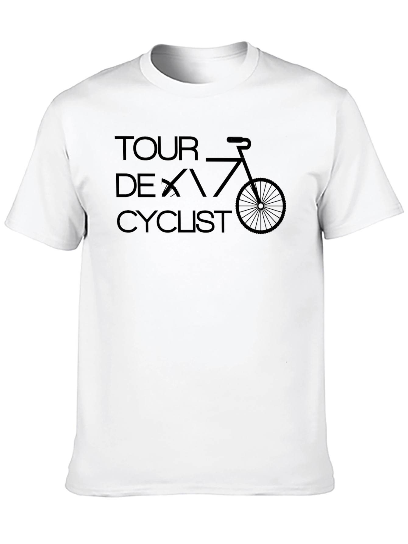 Tour De Cyclist Graphic Tee