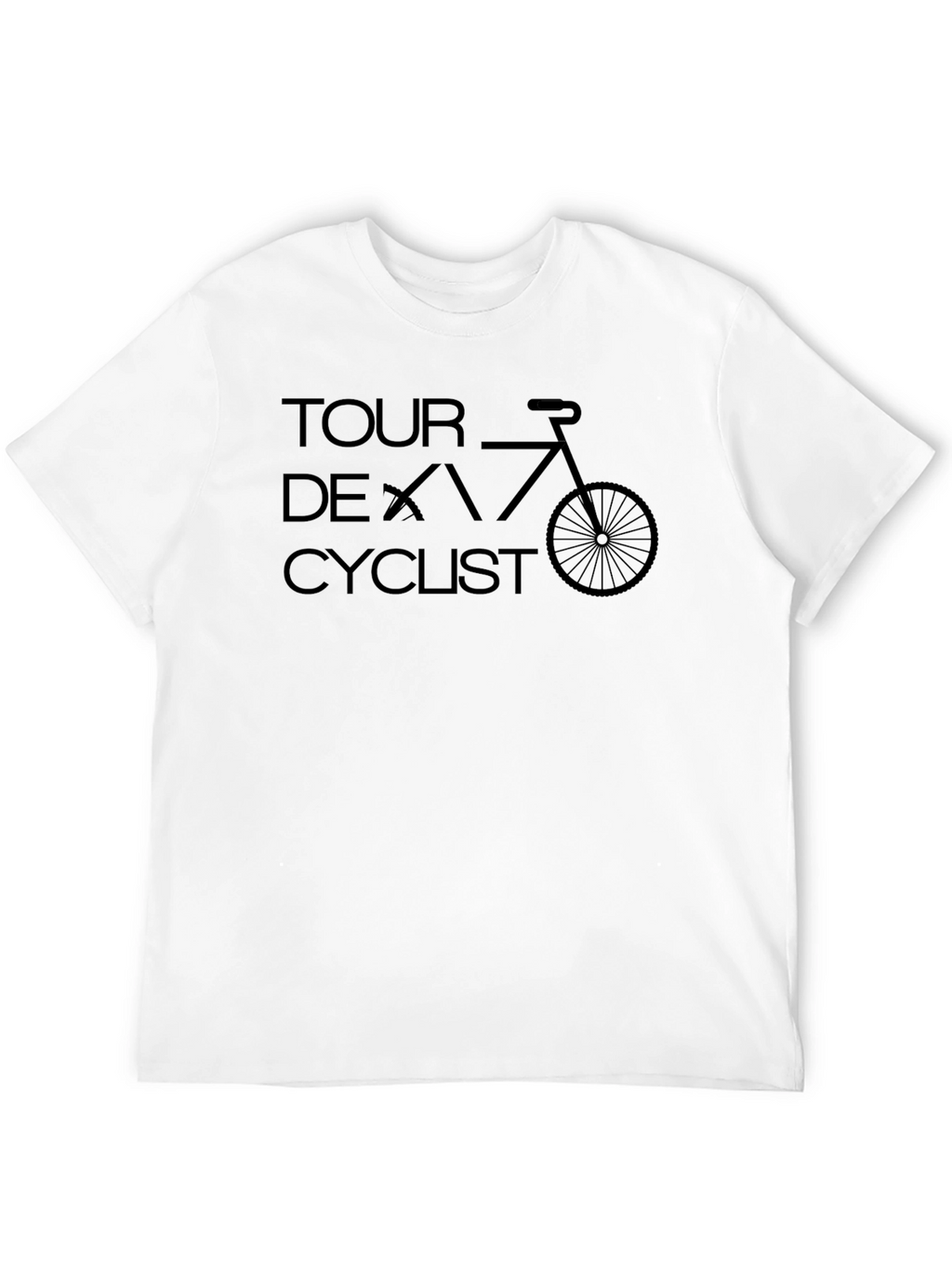 Tour De Cyclist Graphic Tee