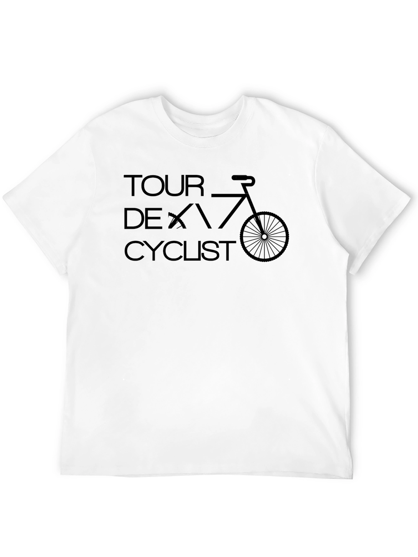 Tour De Cyclist Graphic Tee