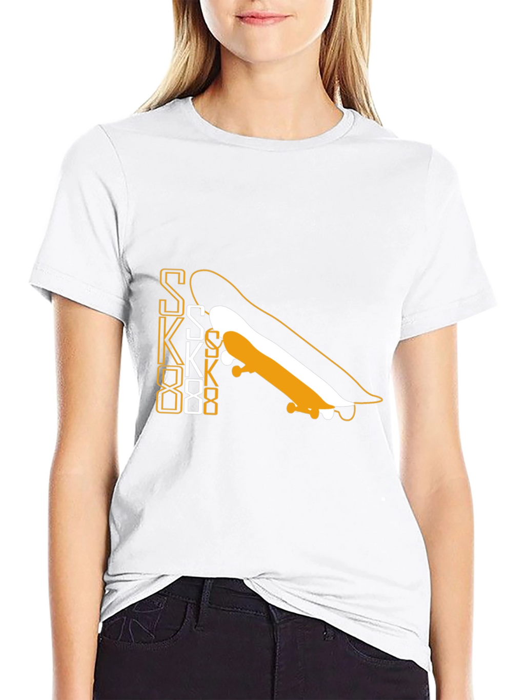Skateboard Graphic Tee - Cool & Casual Style