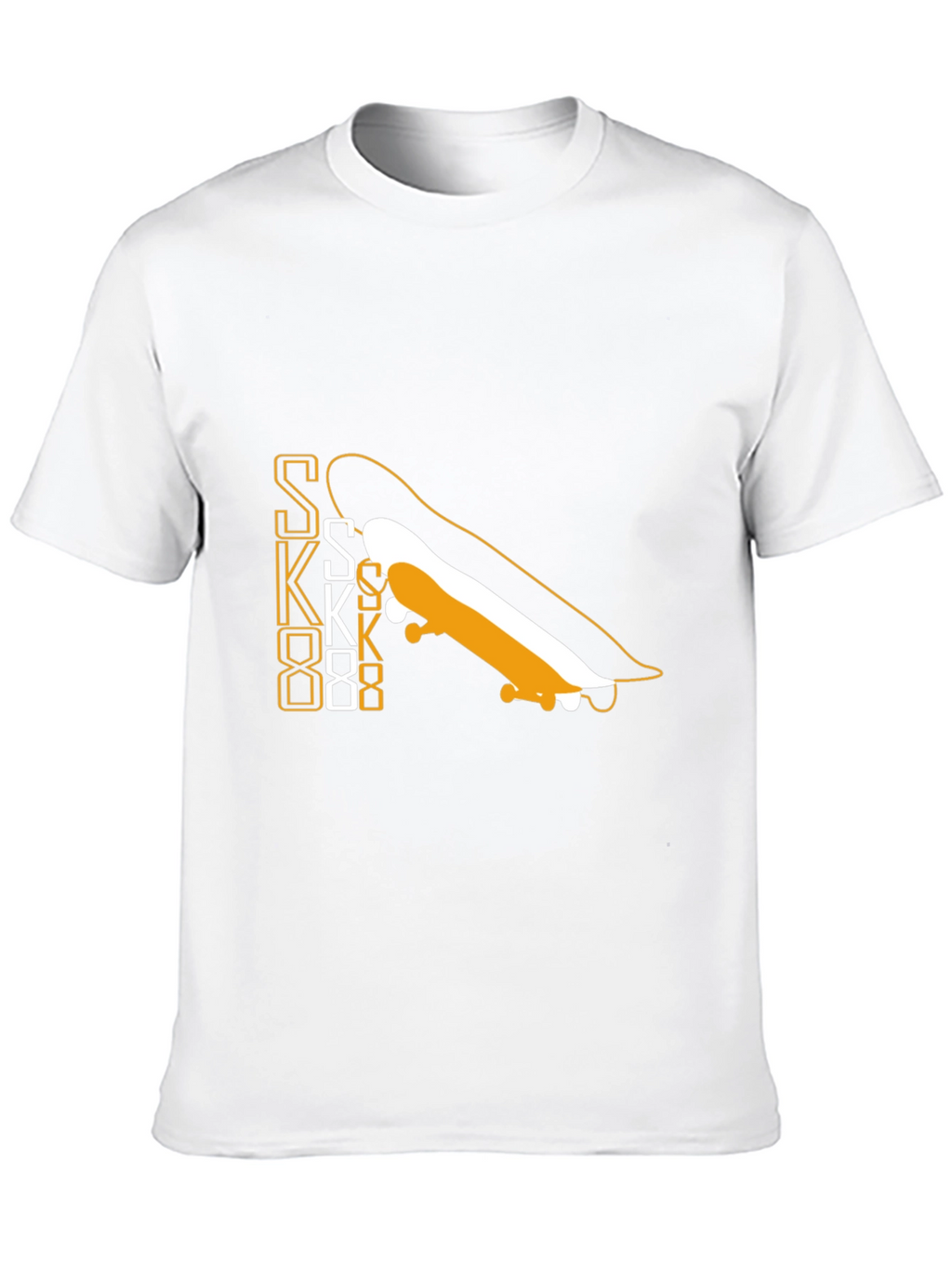 Skateboard Graphic Tee - Cool & Casual Style