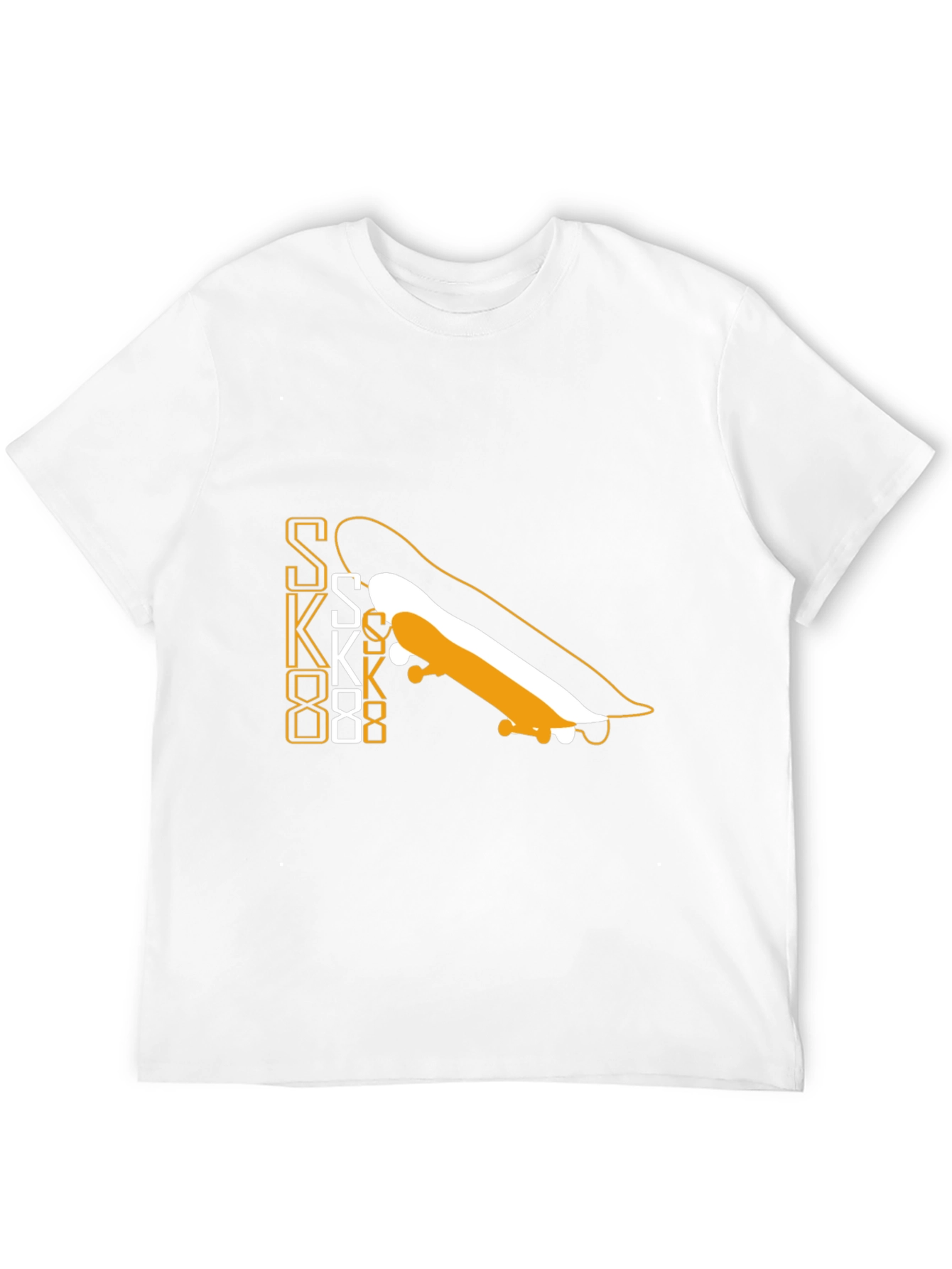 Skateboard Graphic Tee - Cool & Casual Style