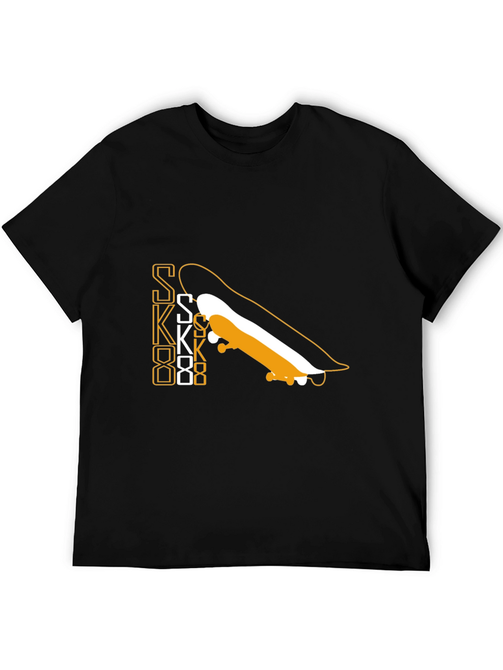 Skateboard Graphic Tee - Cool & Casual Style