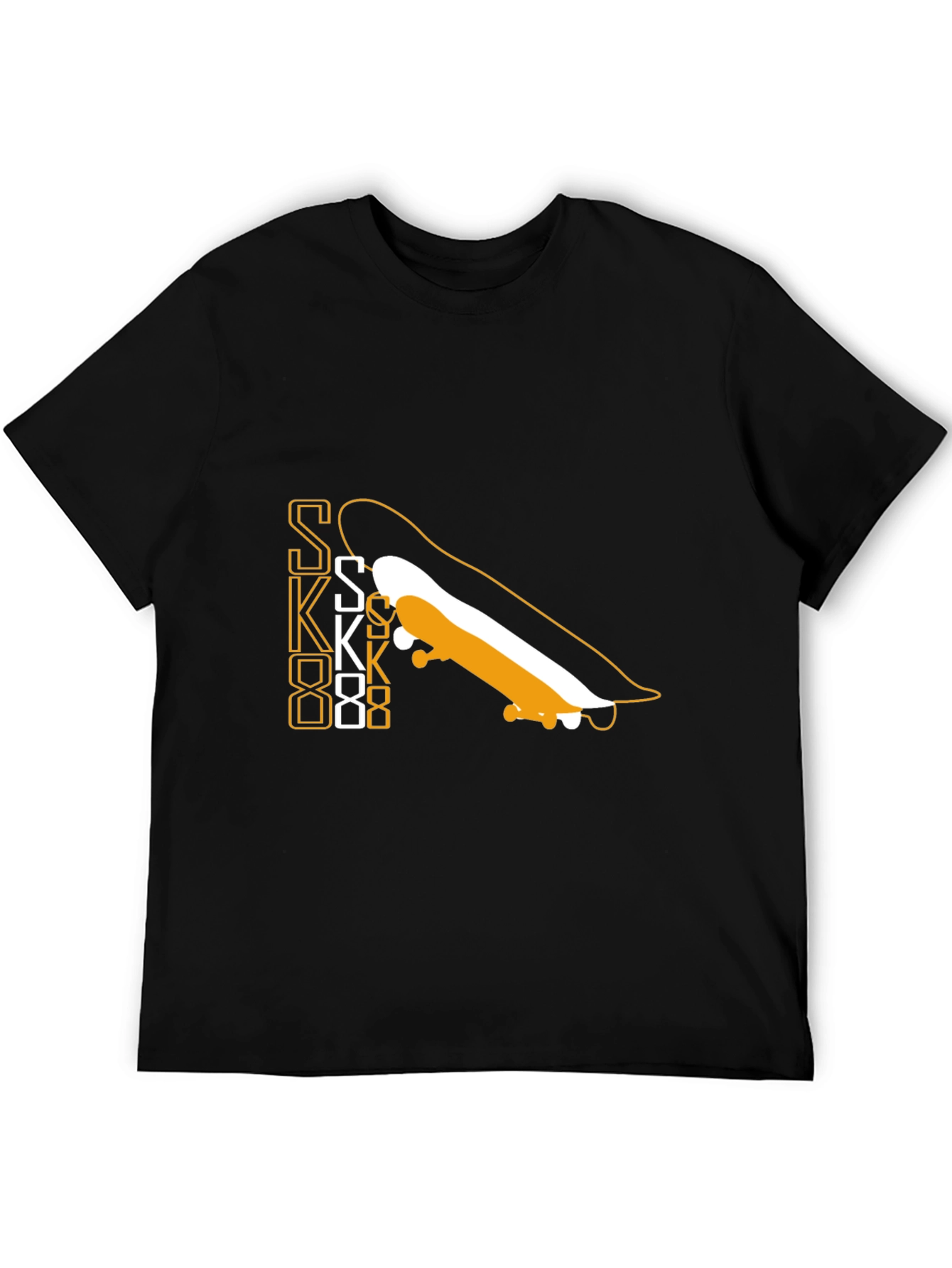 Skateboard Graphic Tee - Cool & Casual Style