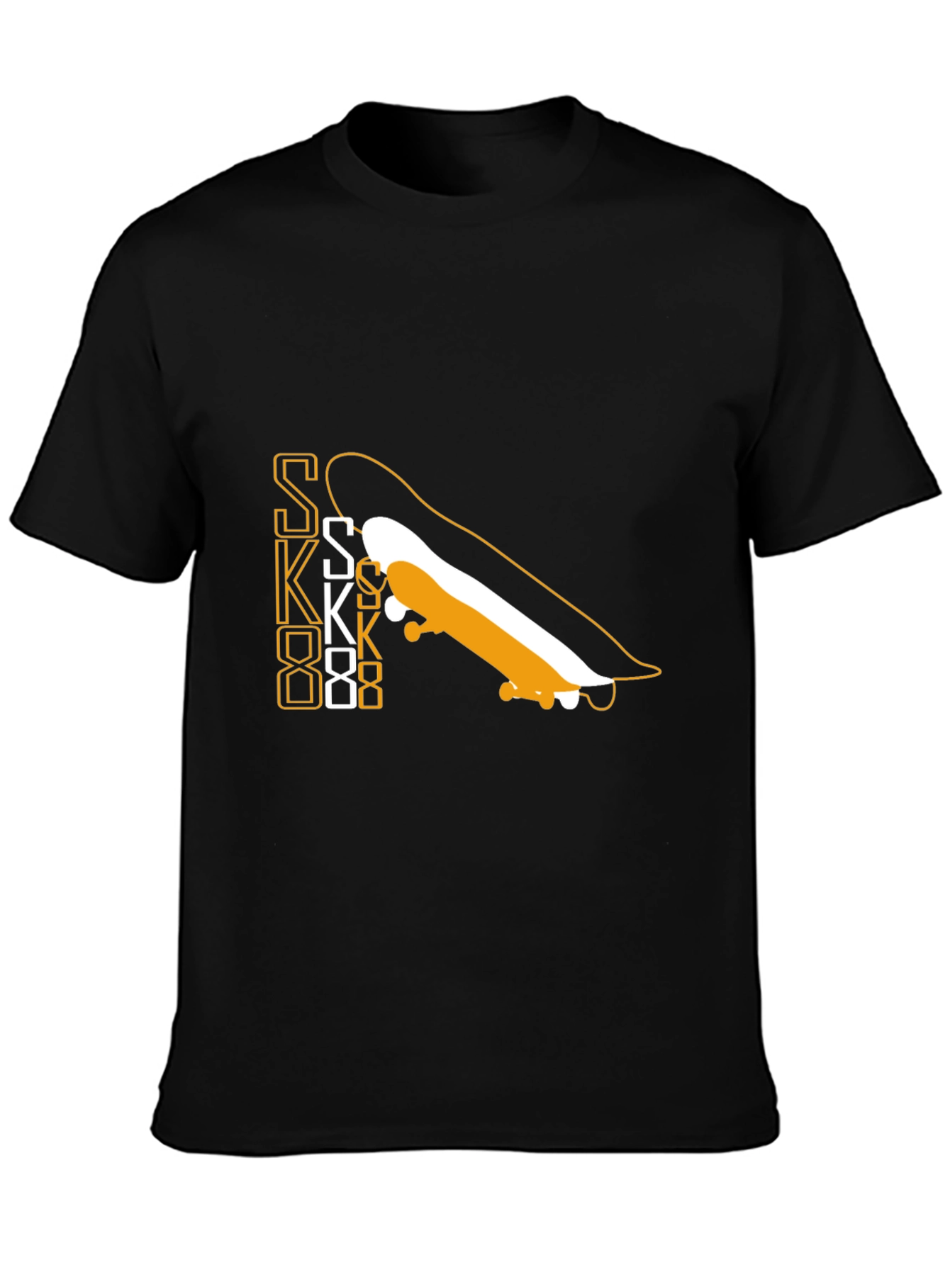 Skateboard Graphic Tee - Cool & Casual Style