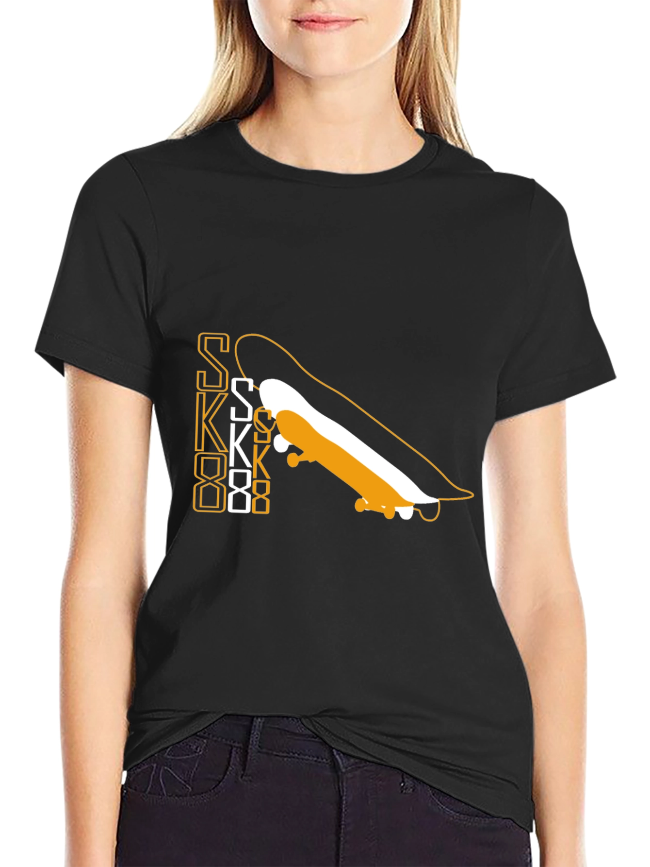 Skateboard Graphic Tee - Cool & Casual Style
