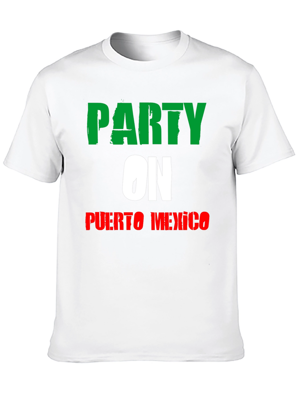 Party On Puerto Mexico T-Shirt - Black