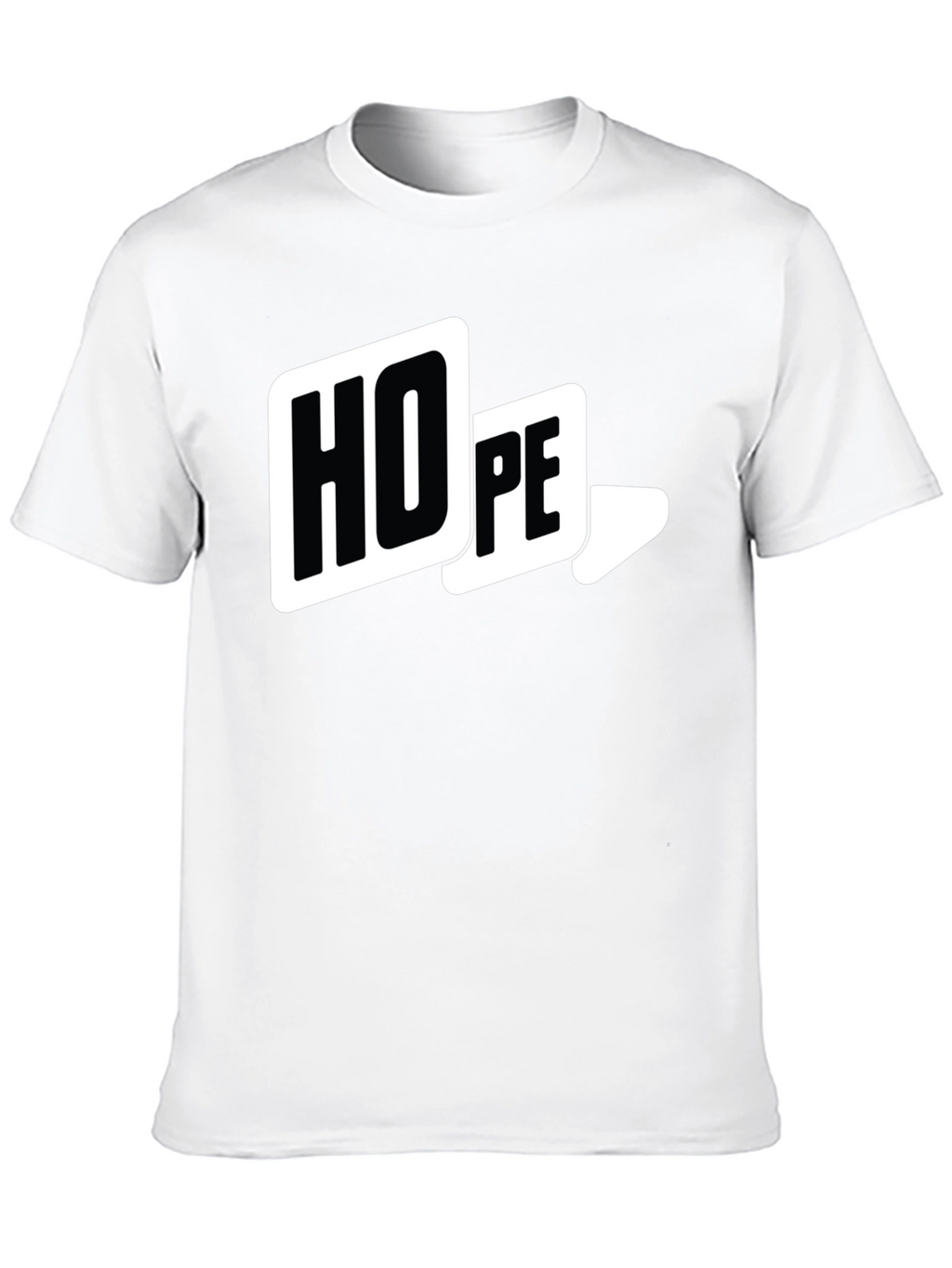 HOPE Graphic Print Black T-Shirt