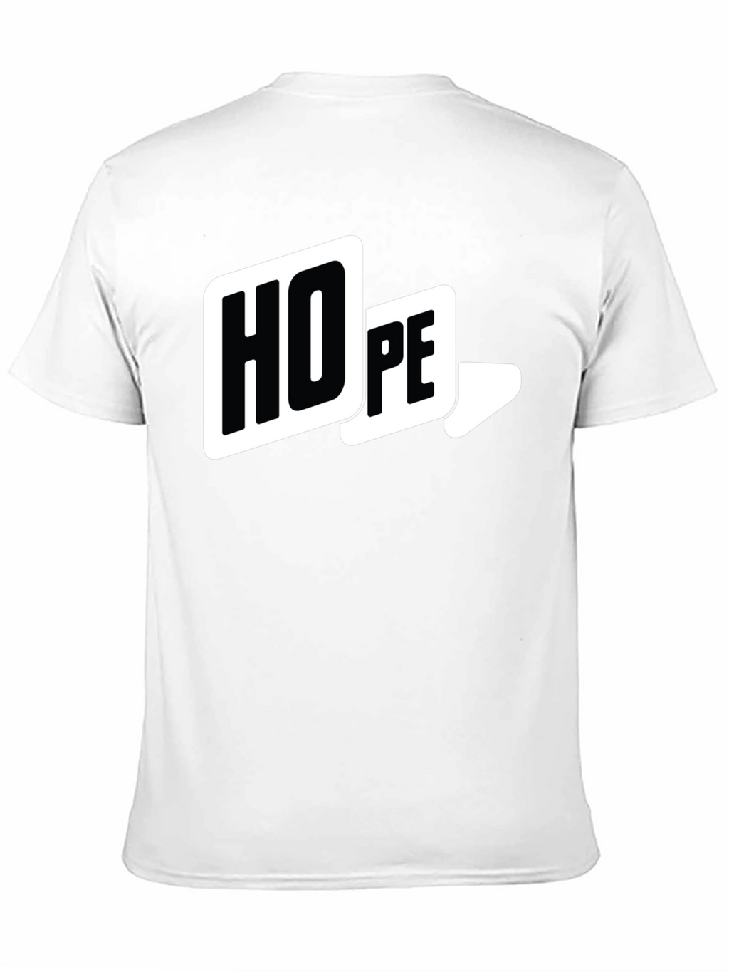 HOPE Graphic Print Black T-Shirt