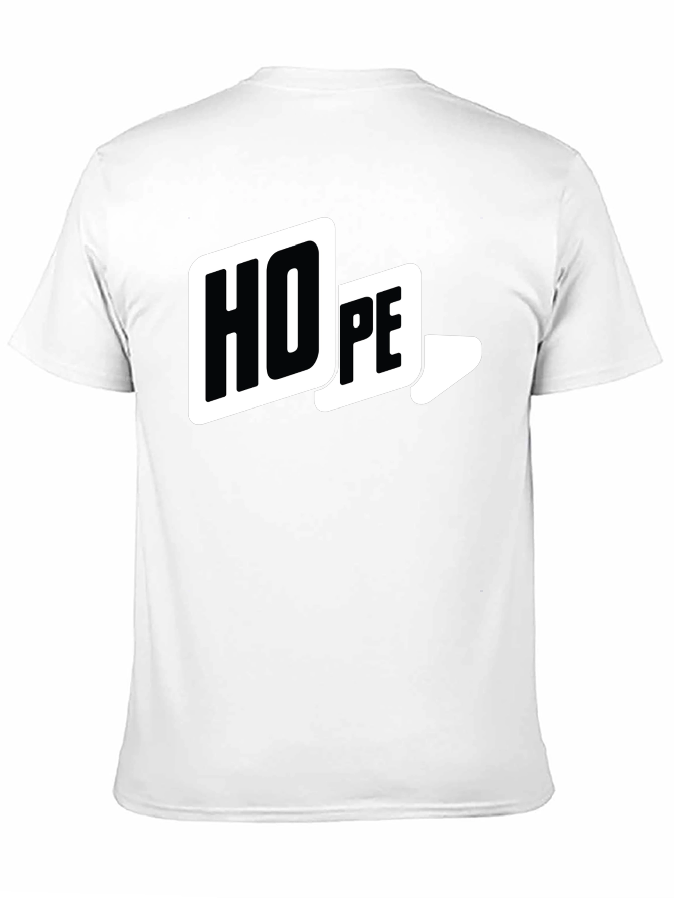 HOPE Graphic Print Black T-Shirt