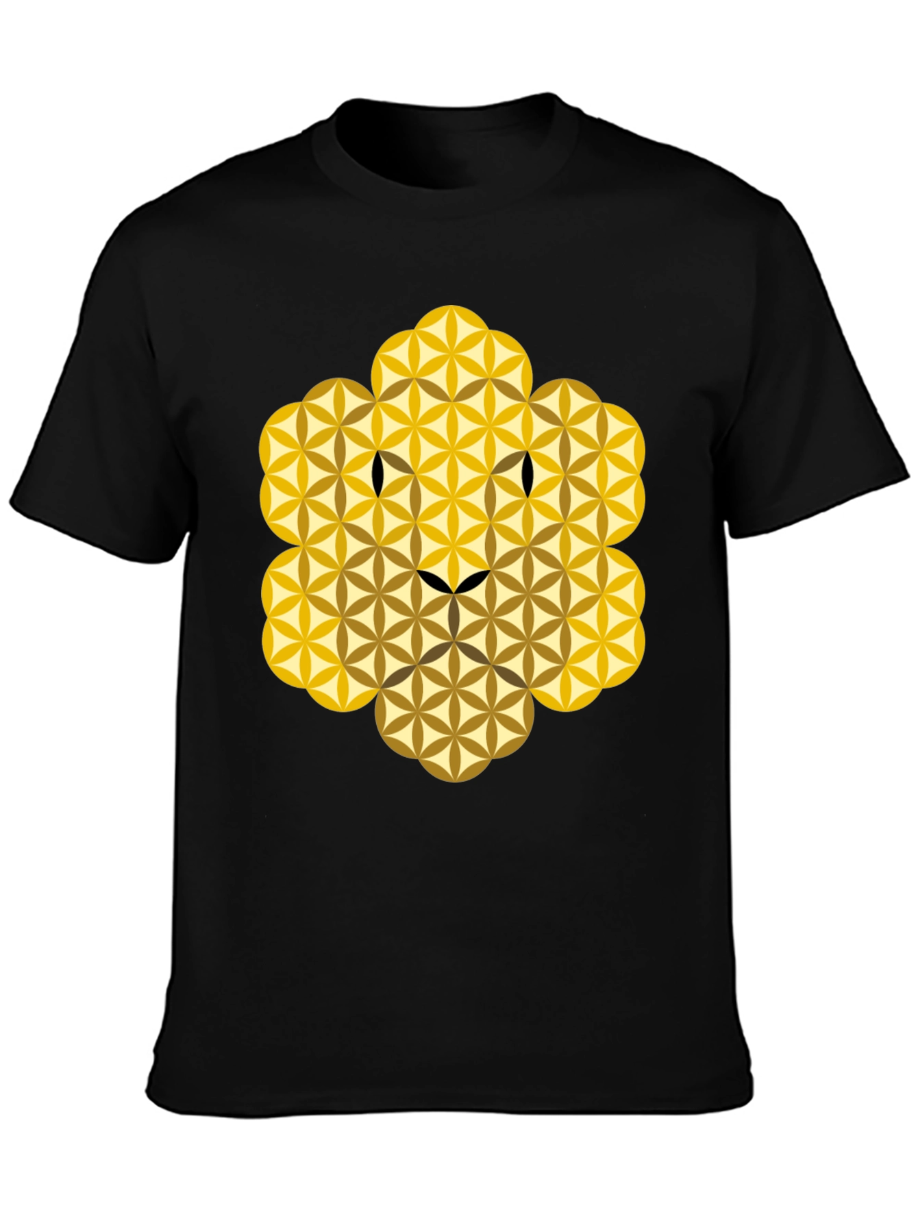 Flower of Life Lion Graphic Tee