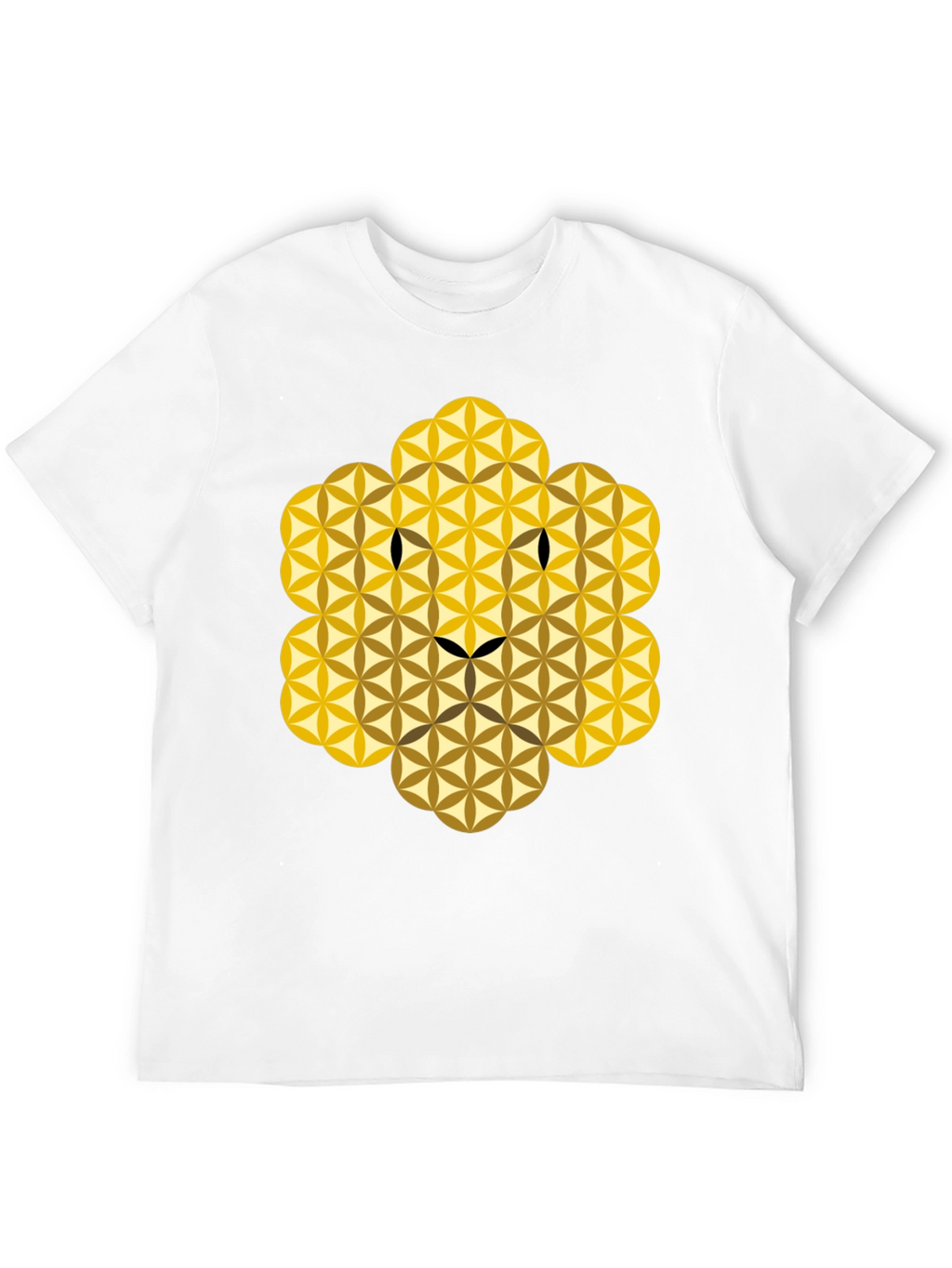 Flower of Life Lion Graphic Tee