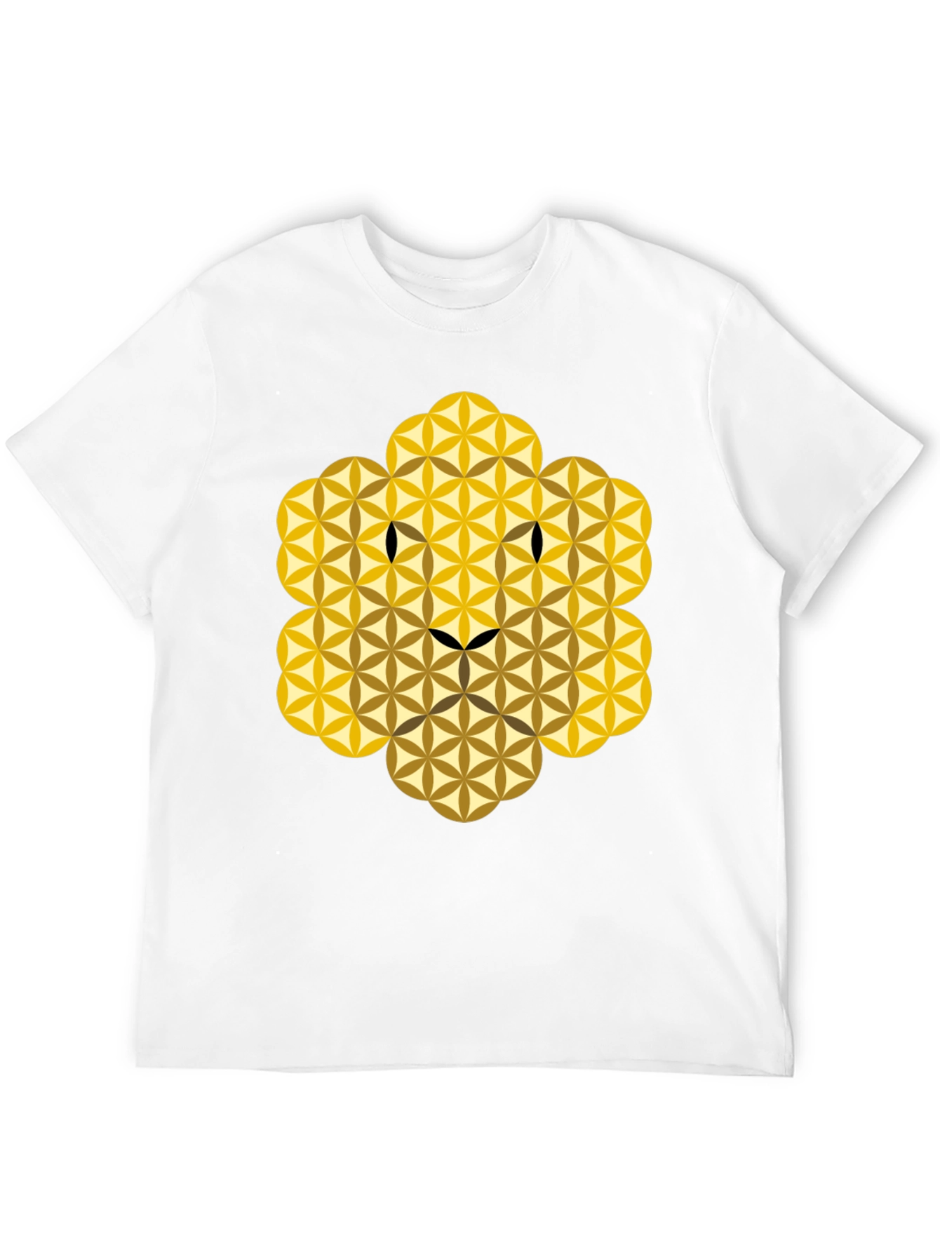 Flower of Life Lion Graphic Tee