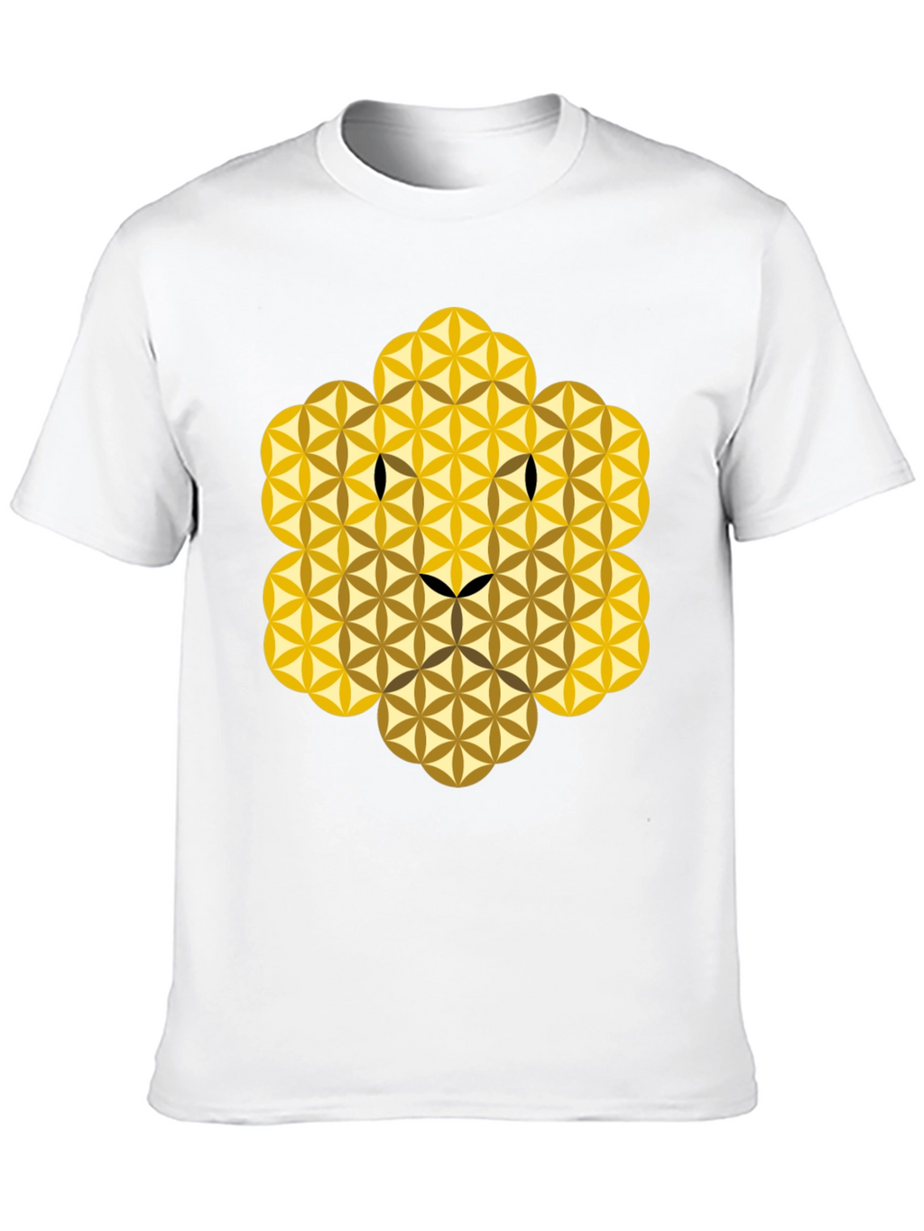 Flower of Life Lion Graphic Tee