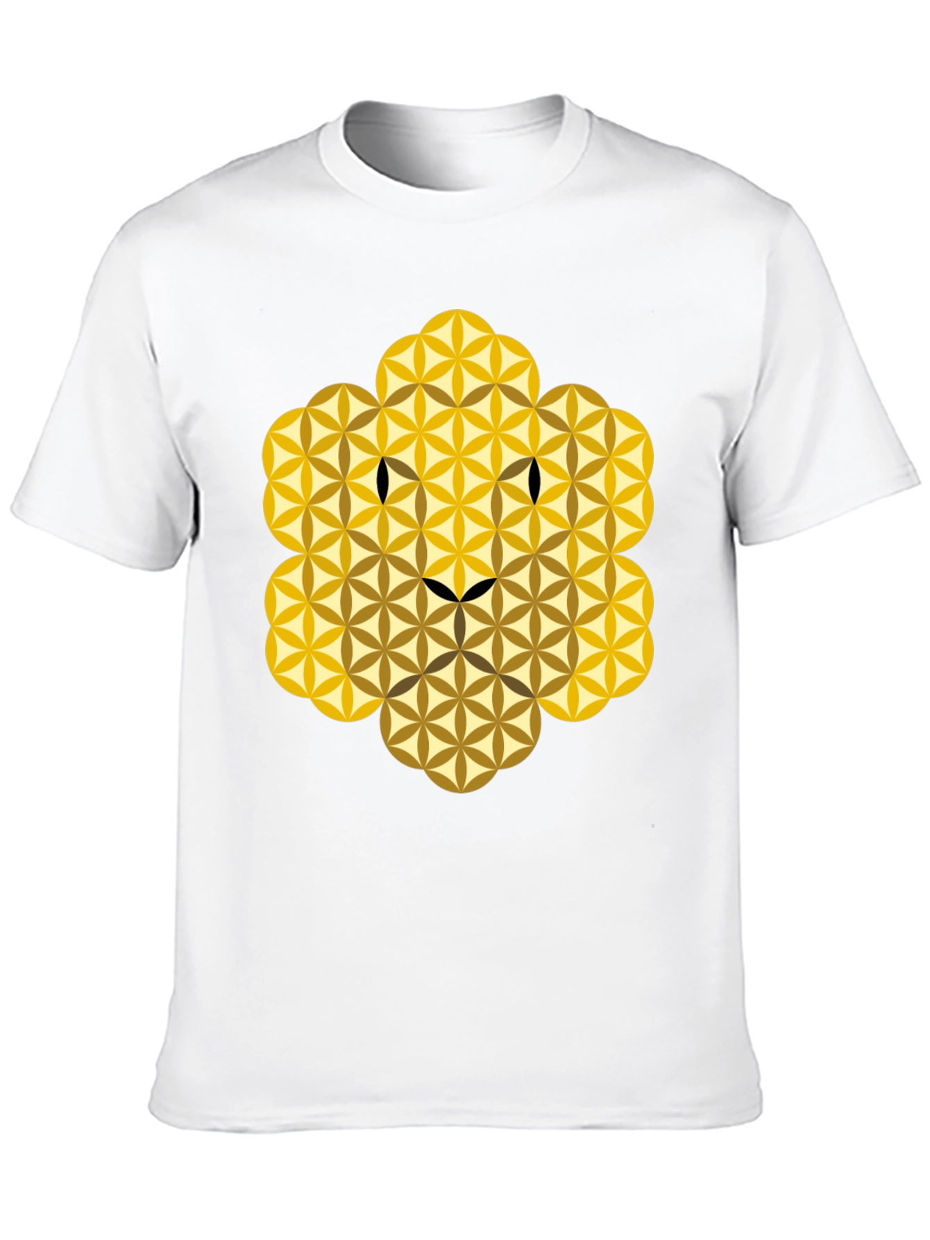 Flower of Life Lion Graphic Tee