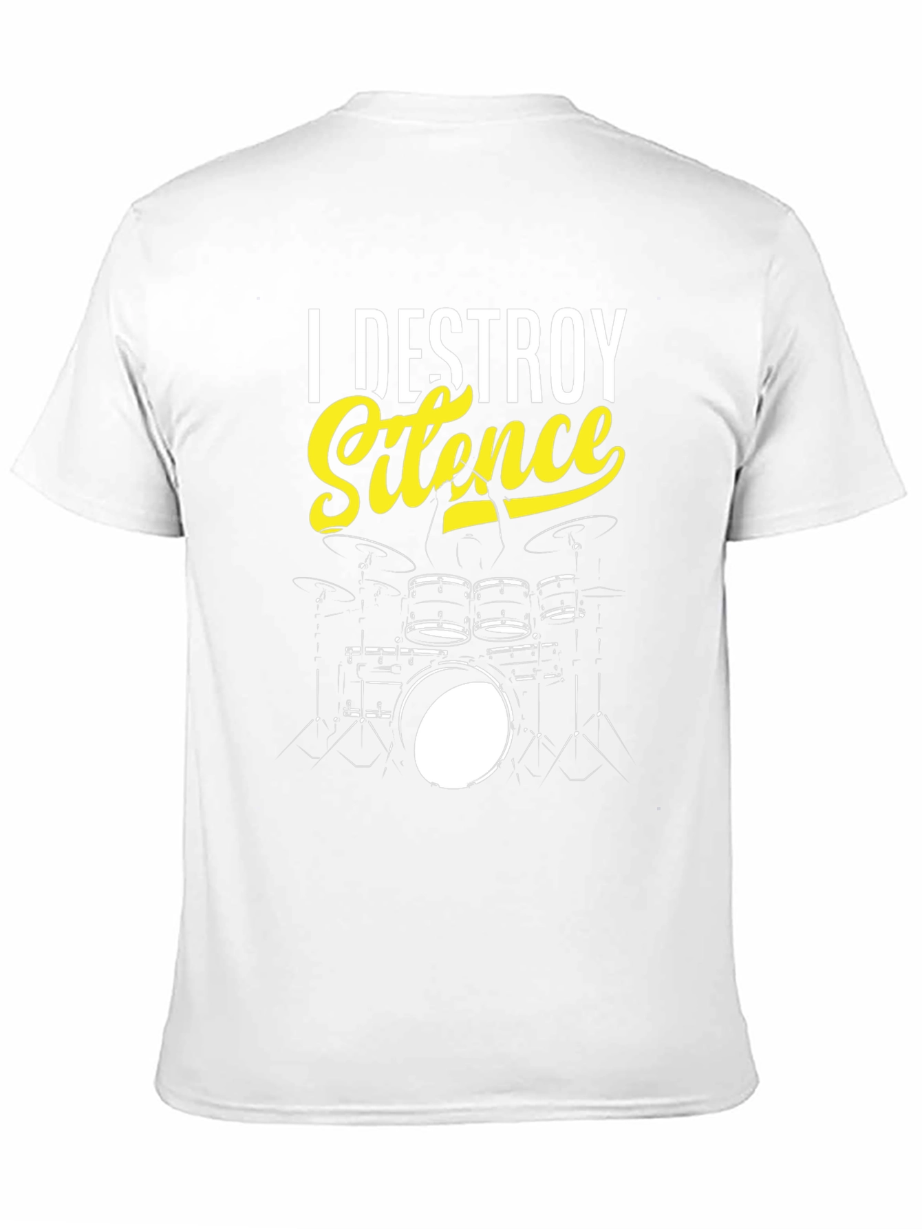 I Destroy Silence T-Shirt - Drummer Tee