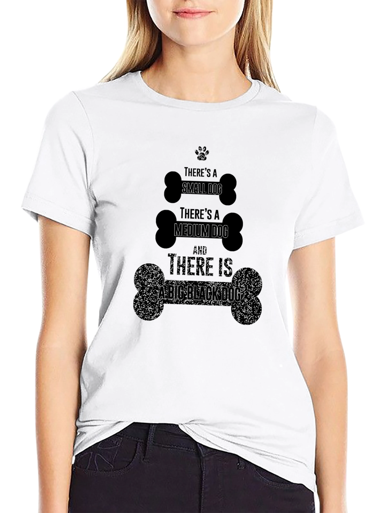 Dog Lover T-Shirt - Small Medium Big Dog