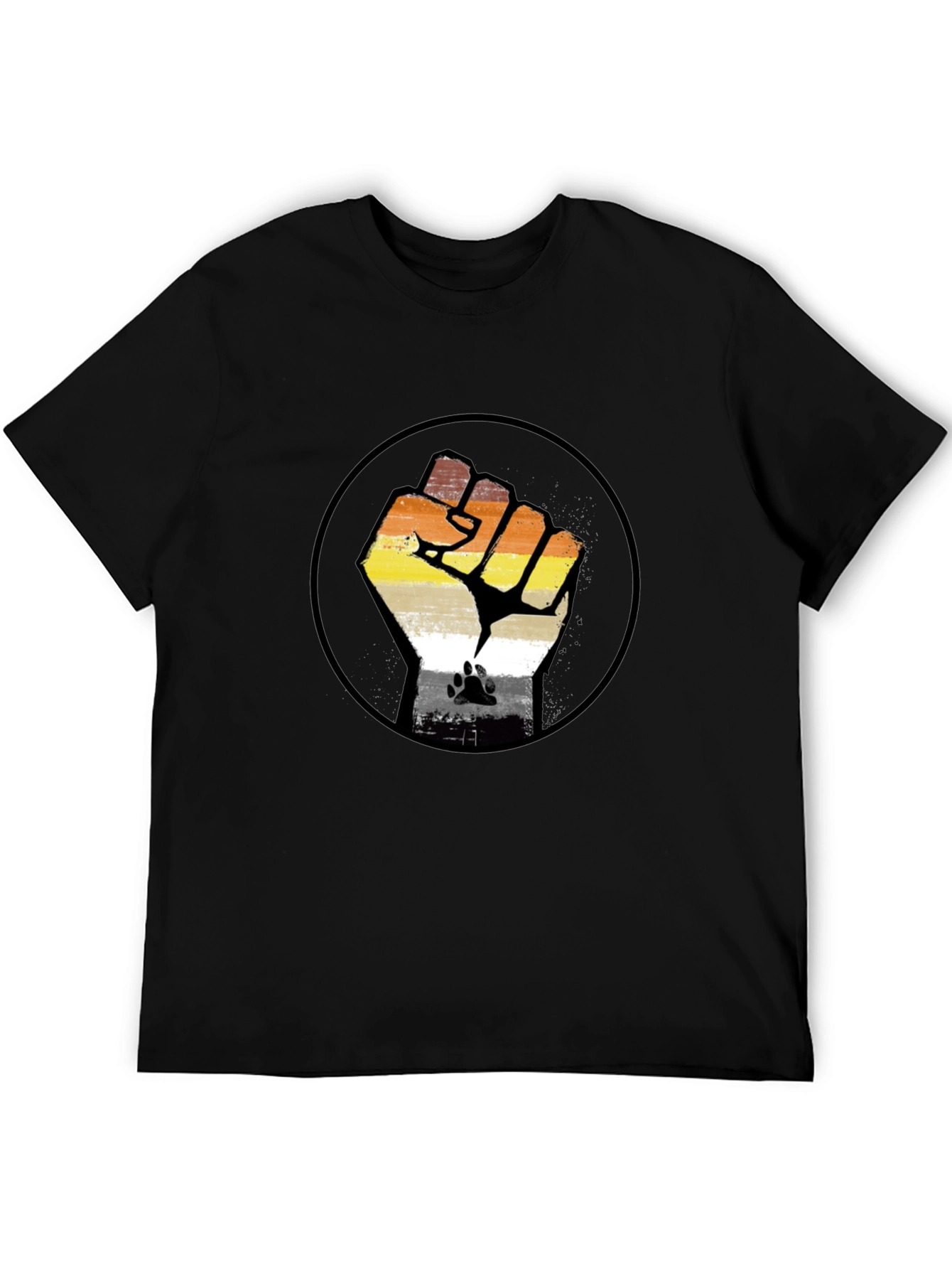 Bear Pride Fist T-Shirt - LGBTQ+ Gay Bear Community