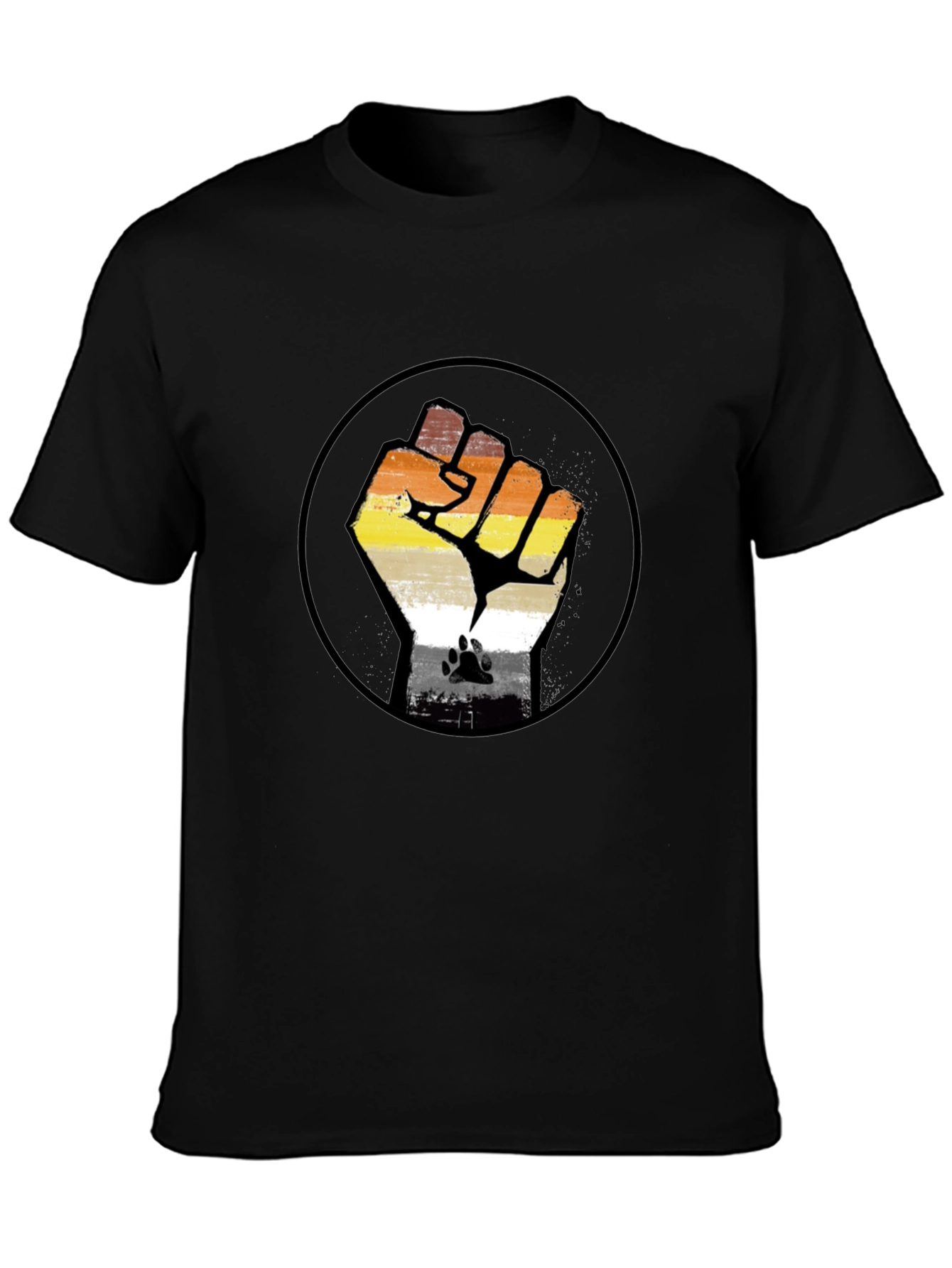 Bear Pride Fist T-Shirt - LGBTQ+ Gay Bear Community