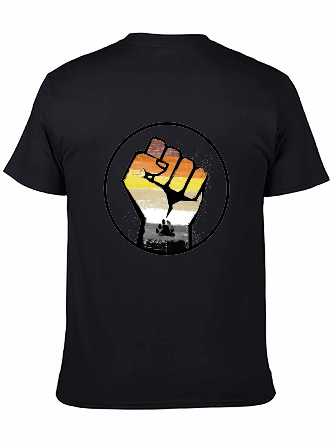 Bear Pride Fist T-Shirt - LGBTQ+ Gay Bear Community