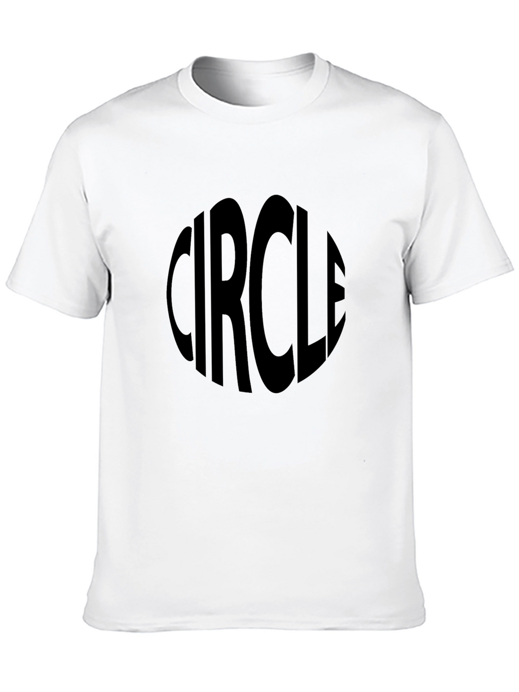 Circle Graphic T-Shirt - Classic Black Tee