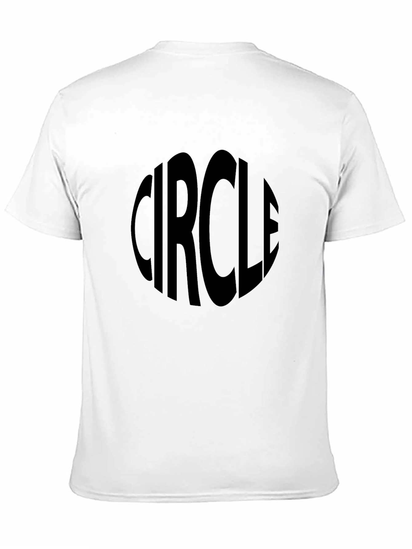 Circle Graphic T-Shirt - Classic Black Tee