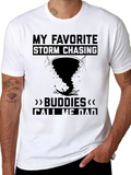 Storm Chasing Dad Graphic Tee