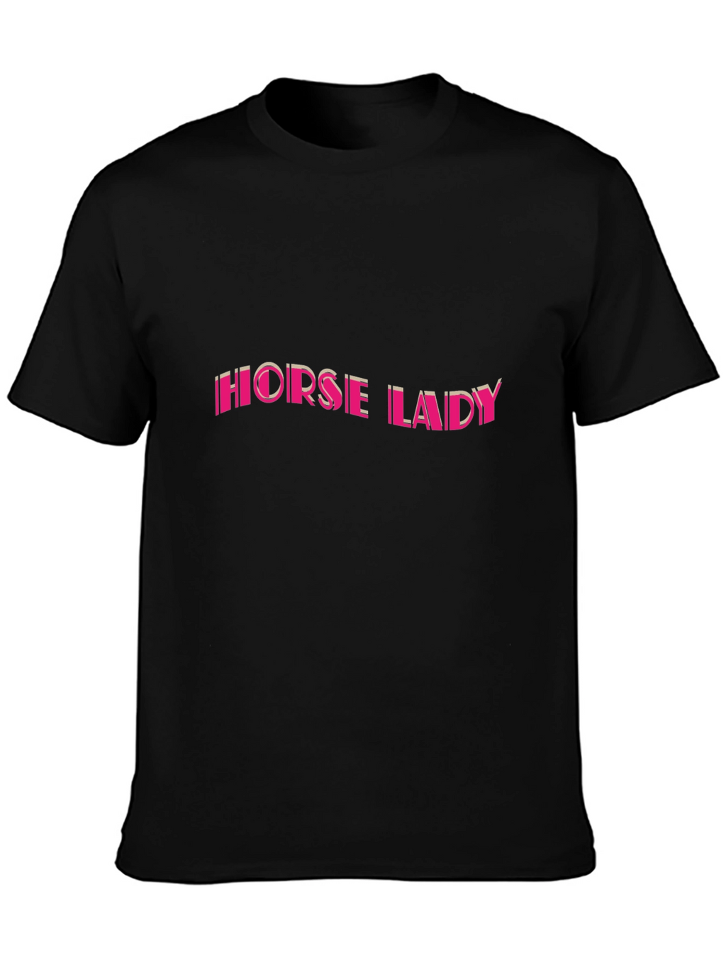 Horse Lady Graphic T-Shirt - Trendy and Fun!
