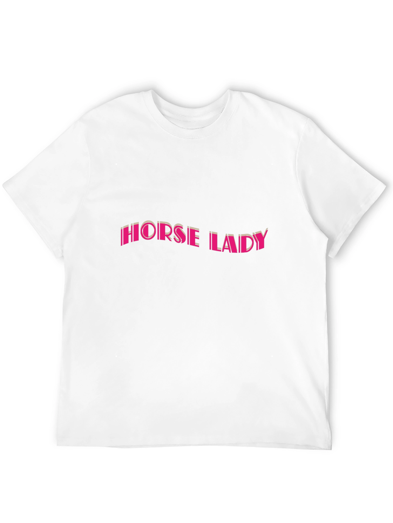 Horse Lady Graphic T-Shirt - Trendy and Fun!