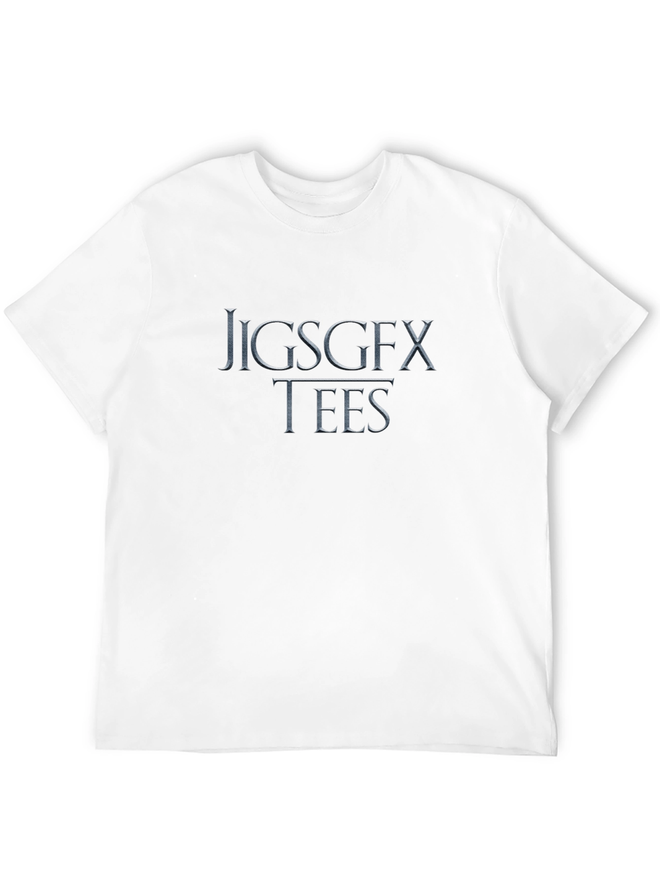 JIGSGFX TEES Black Graphic T-Shirt - Mens