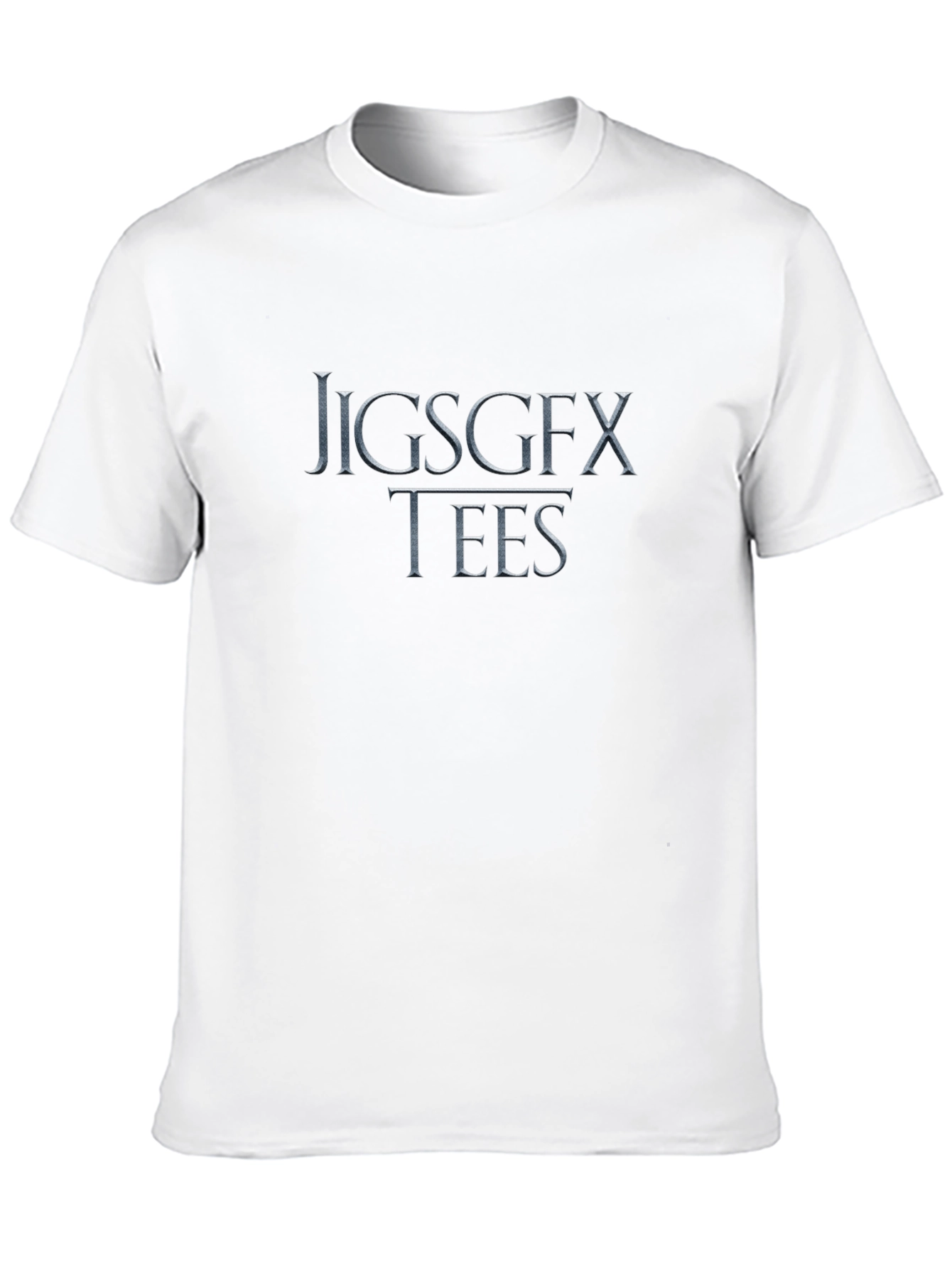 JIGSGFX TEES Black Graphic T-Shirt - Mens