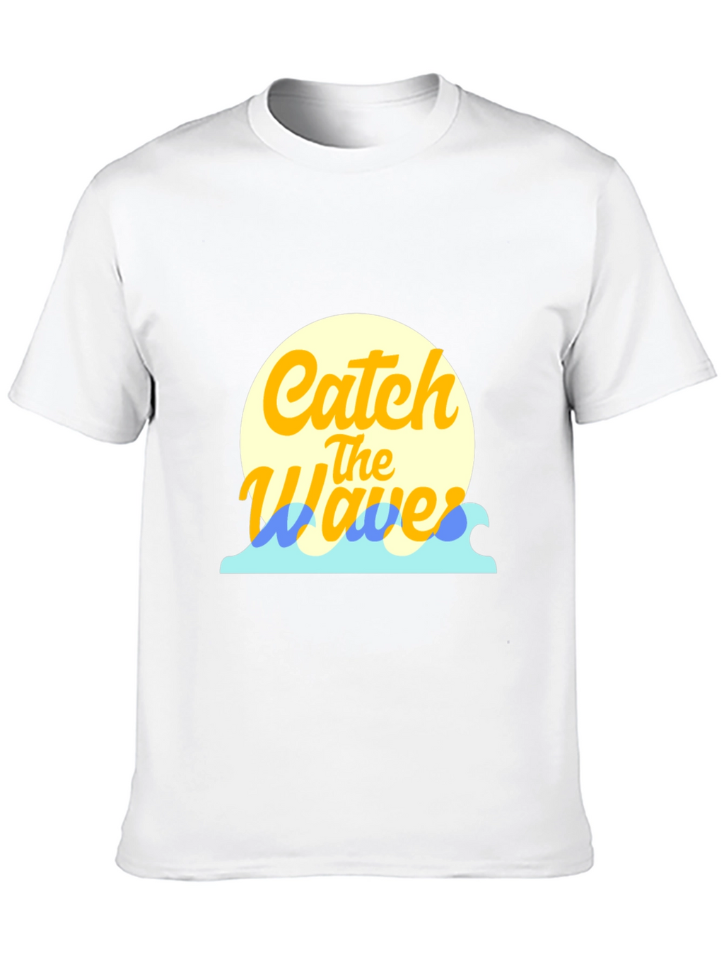 Catch the Waves Graphic Tee - Black