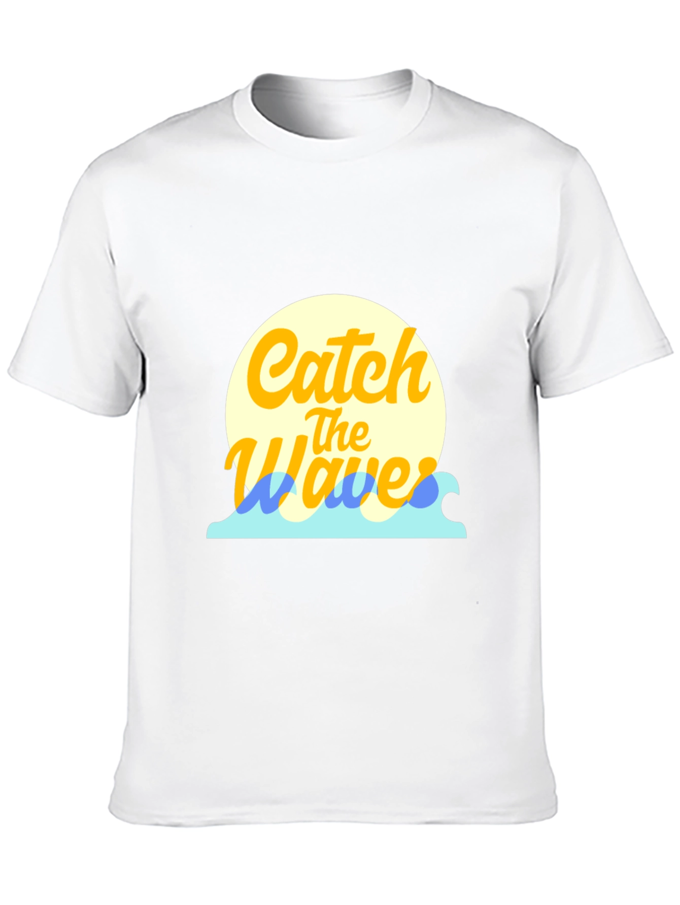 Catch the Waves Graphic Tee - Black
