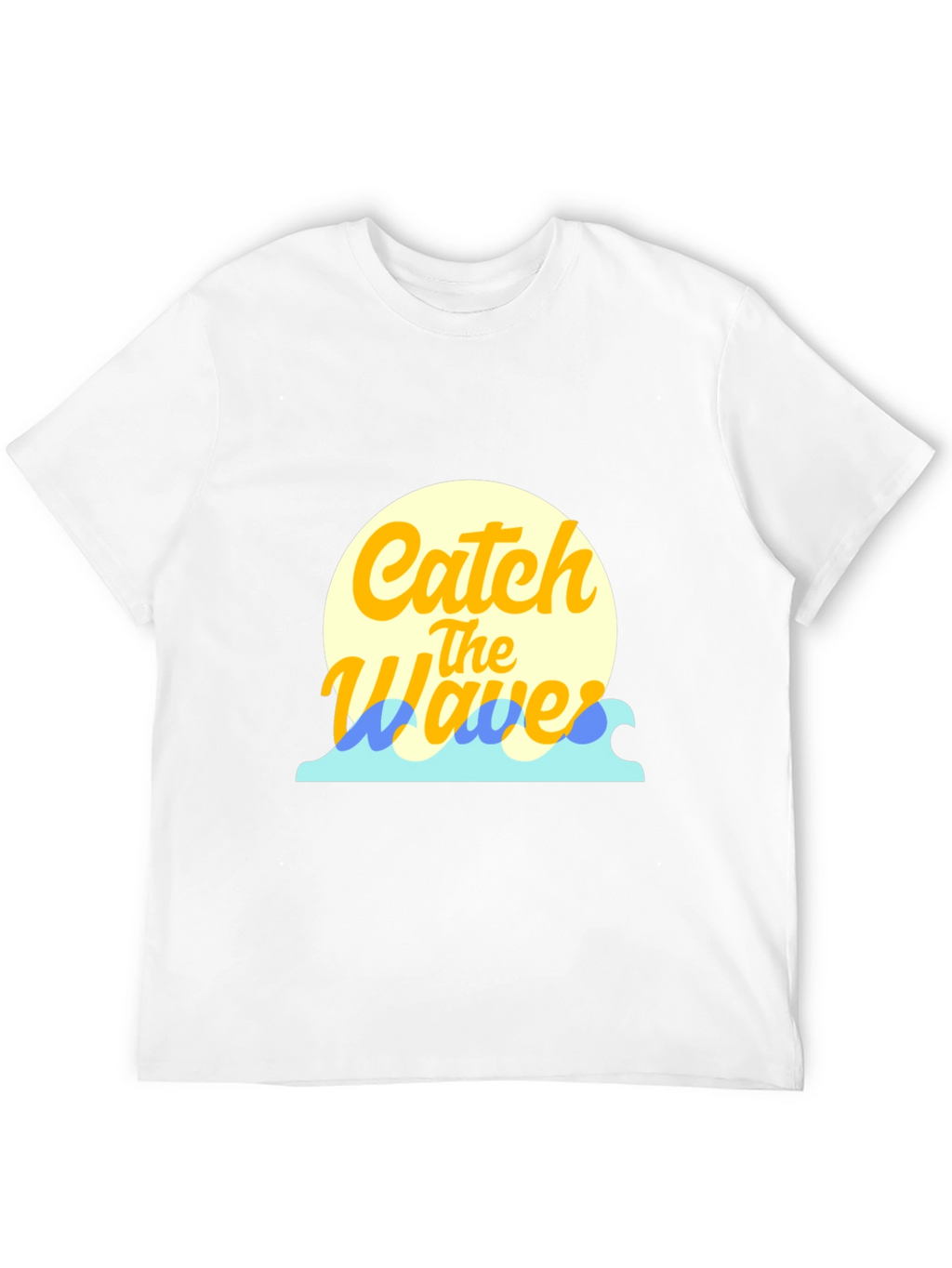 Catch the Waves Graphic Tee - Black