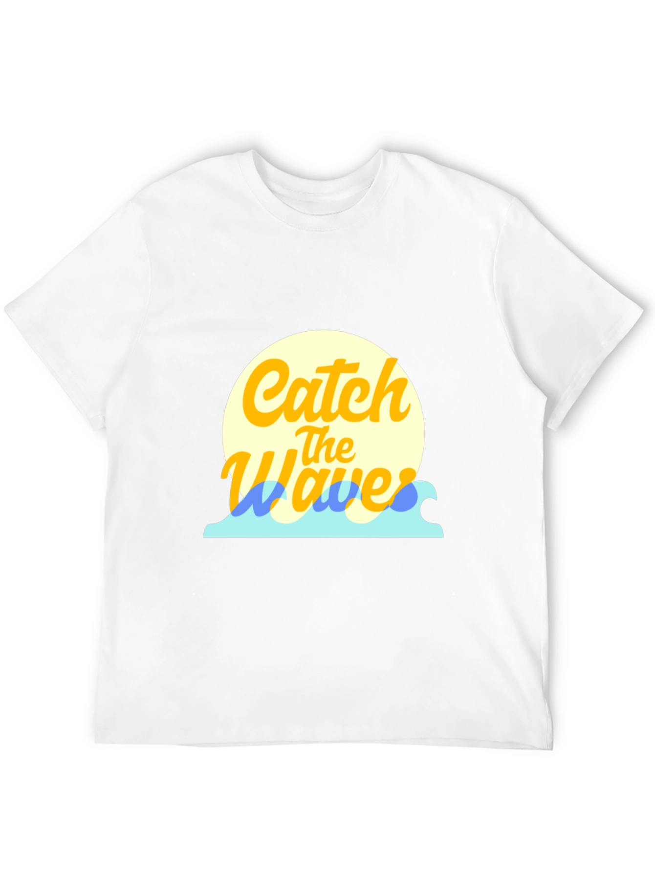 Catch the Waves Graphic Tee - Black
