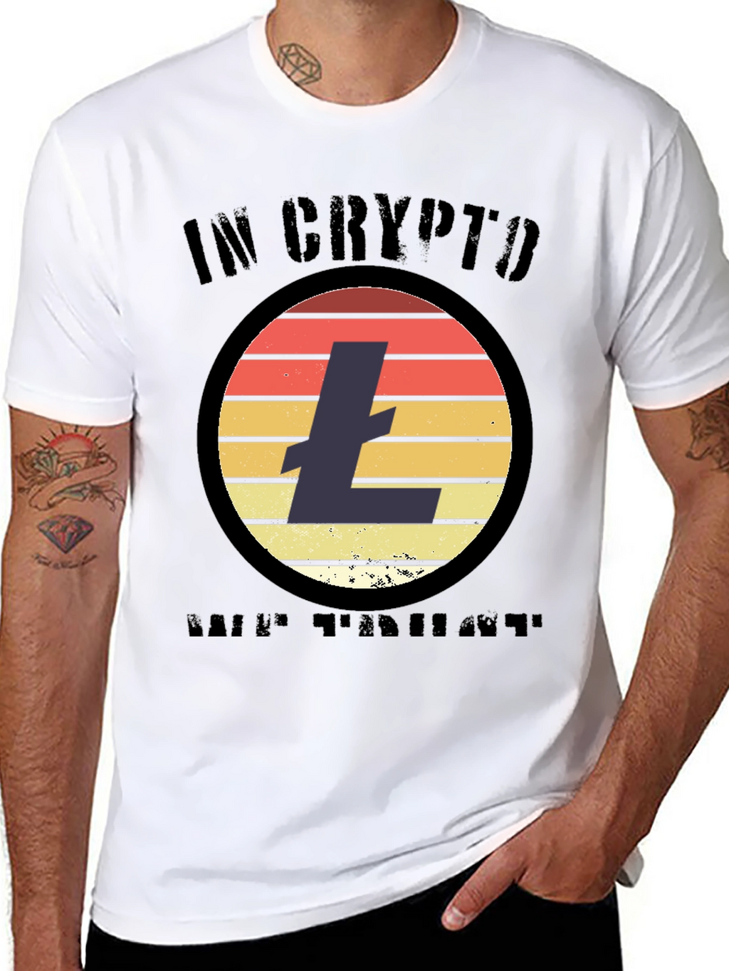 In Crypto We Trust Graphic Tee