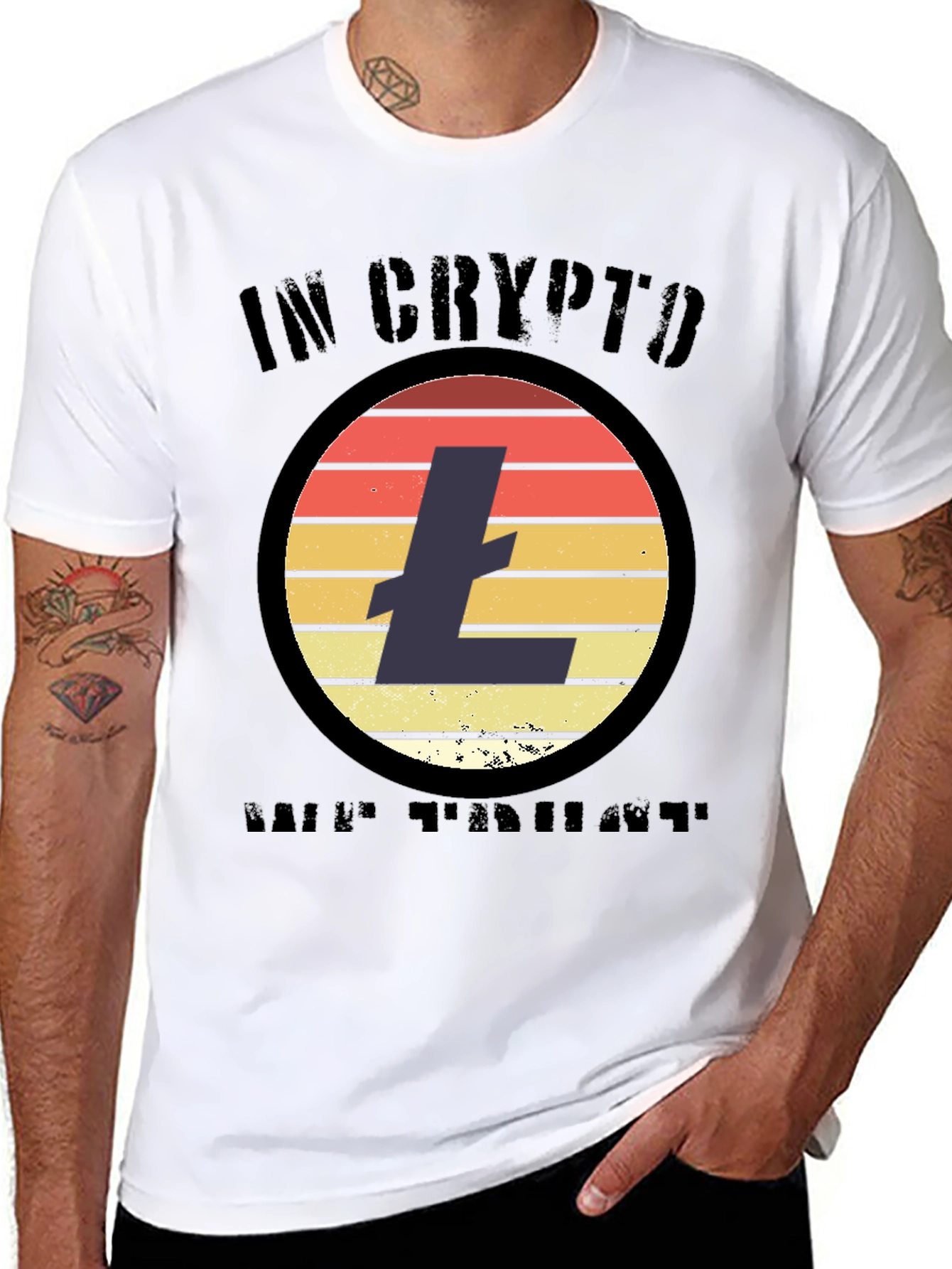 In Crypto We Trust Graphic Tee