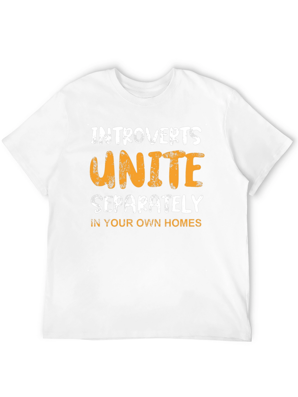 Introverts Unite Separately Funny Graphic T-Shirt