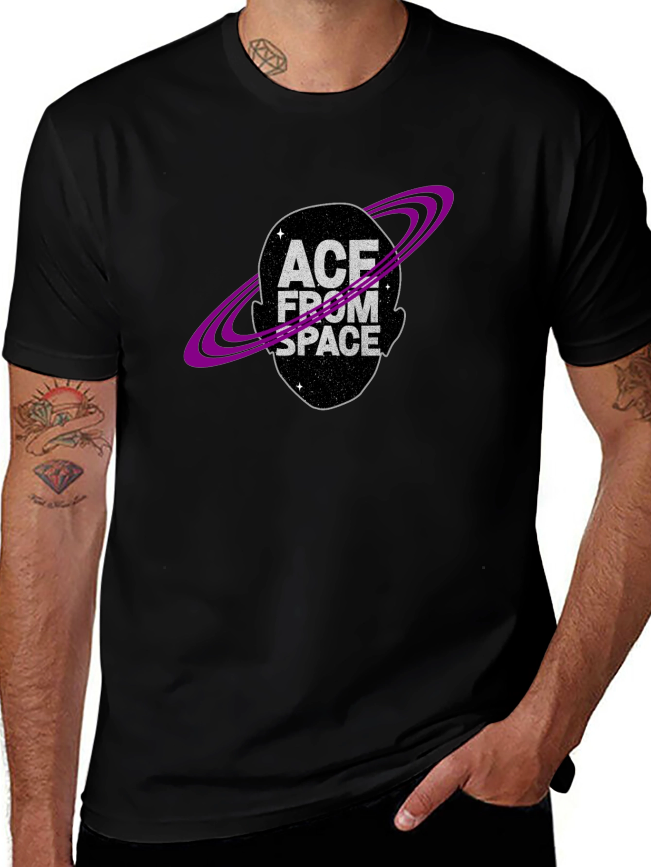 Ace From Space Graphic T-Shirt